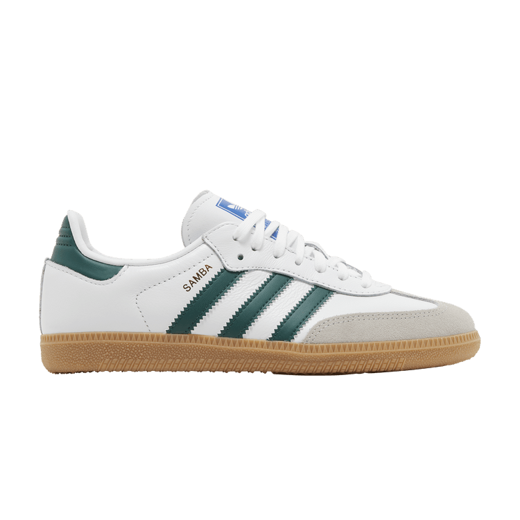 adidas Samba OG White Collegiate Green Gum (Kids)