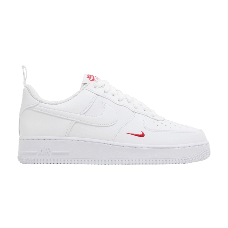 Nike Air Force 1 Low '07 SE White Red Mini Swoosh