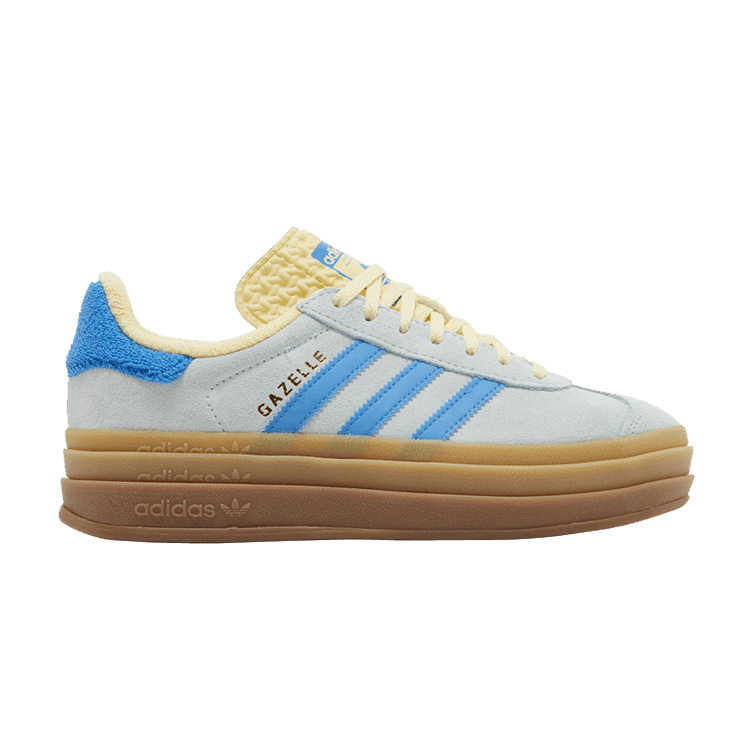 adidas Gazelle Bold Almost Blue Yellow (Women's)