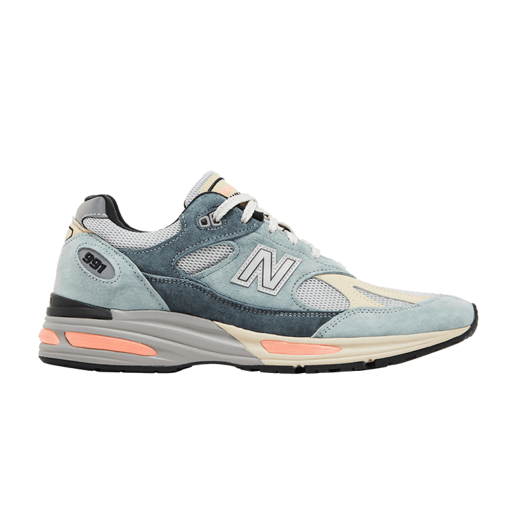 New Balance 991 MiUK Silver Blue Turbulence