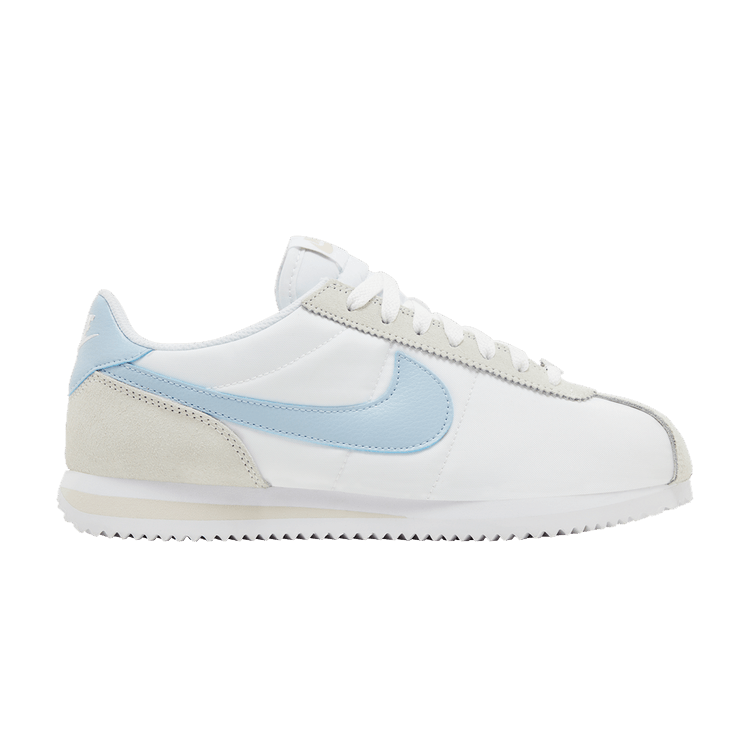 Nike Cortez Textile White Light Orewood Brown Summit White Light Armory Blue (Women's)