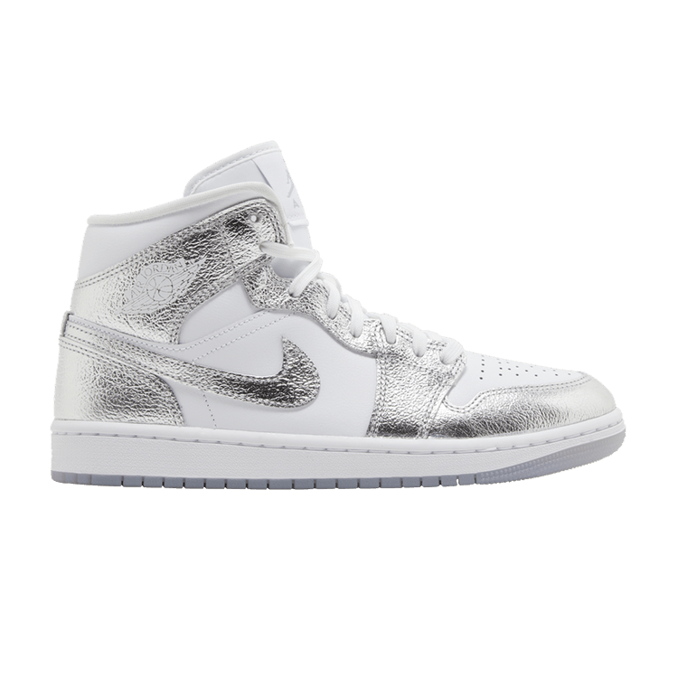 Jordan 1 Mid SE Metallic Silver (Women's)