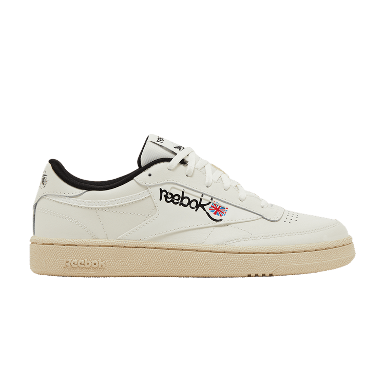 Reebok Club C 85 Chalk Paperwhite Core Black