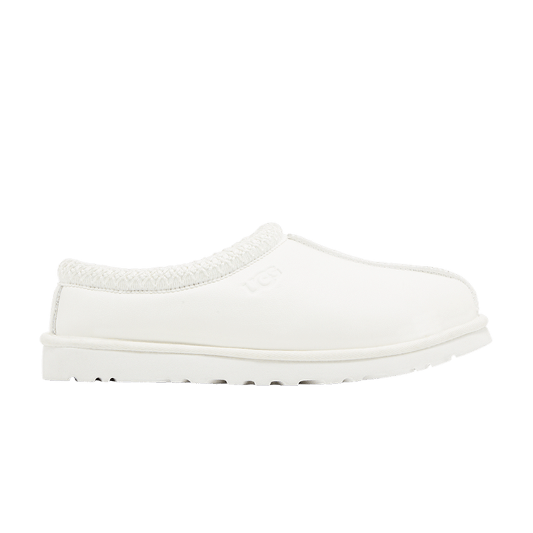 UGG Tasman Leather Slipper White