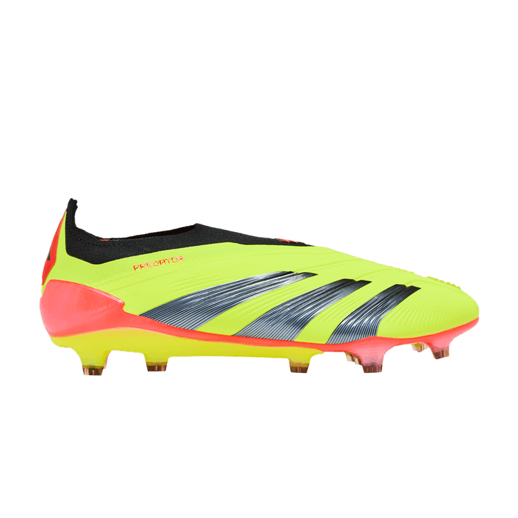 adidas Predator 24 Elite Laceless FG Team Solar Yellow Core Black Solar Red
