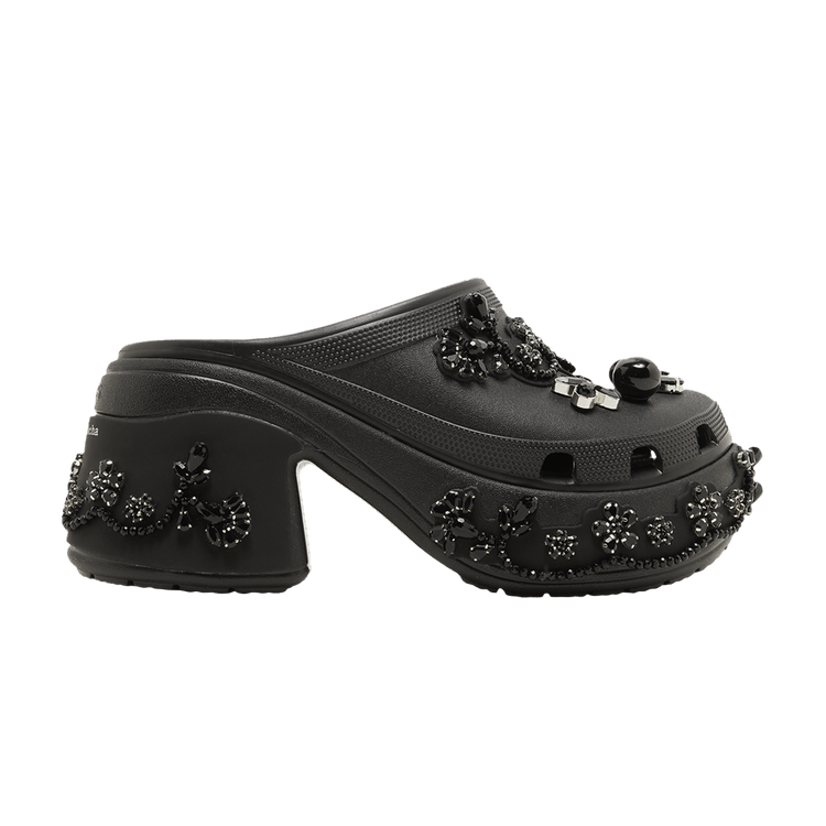 Crocs Siren Clog Simone Rocha Black