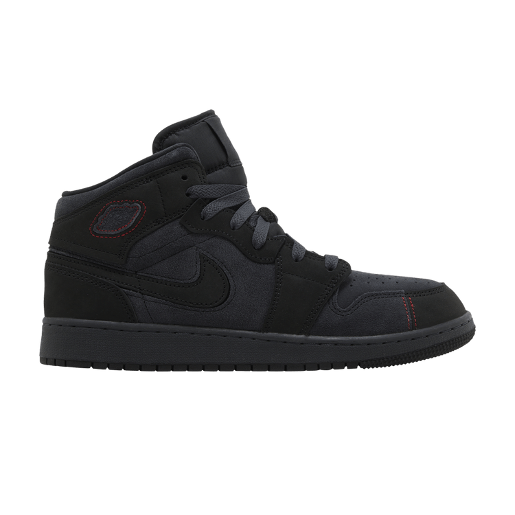Jordan 1 Mid SE Craft Dark Smoke Red (GS)