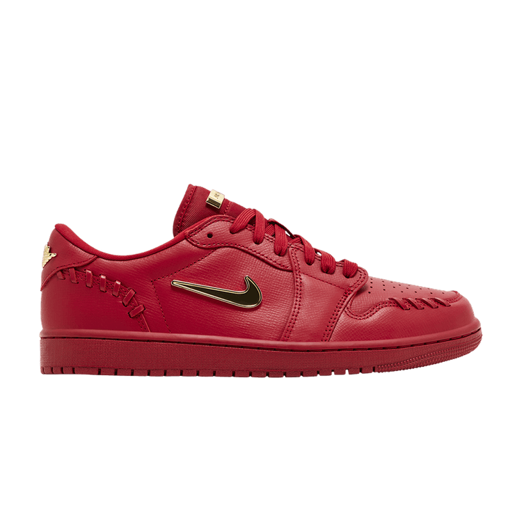 Jordan 1 Low Method of Make Gym Red Metallic Gold (Women's)