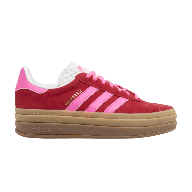 adidas Gazelle Bold Collegiate Red Lucid Pink (Women's)