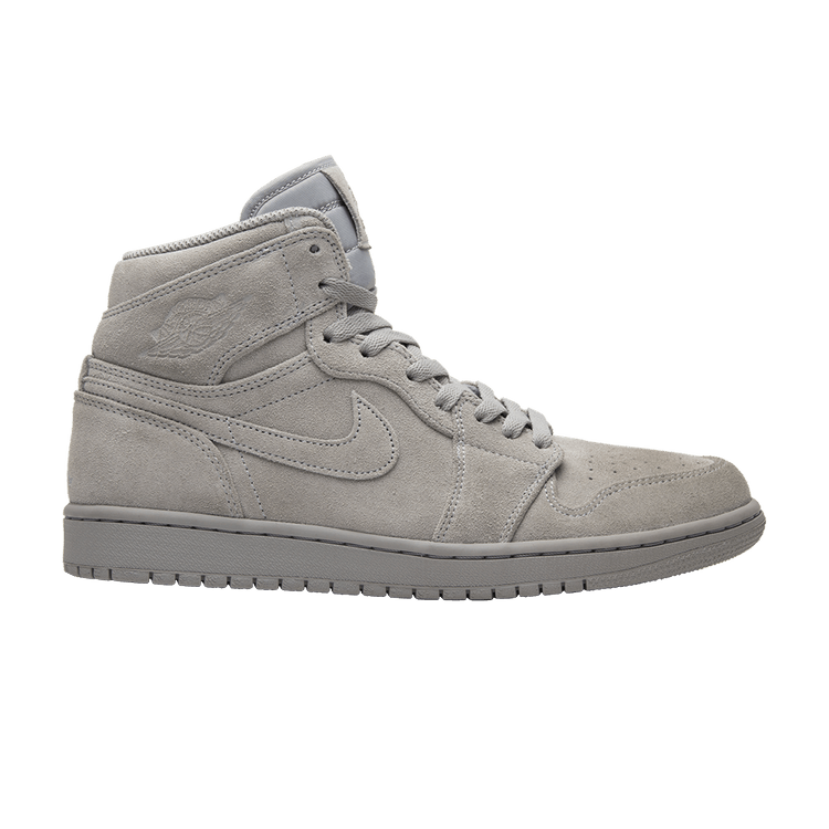 Jordan 1 Retro High Grey Suede