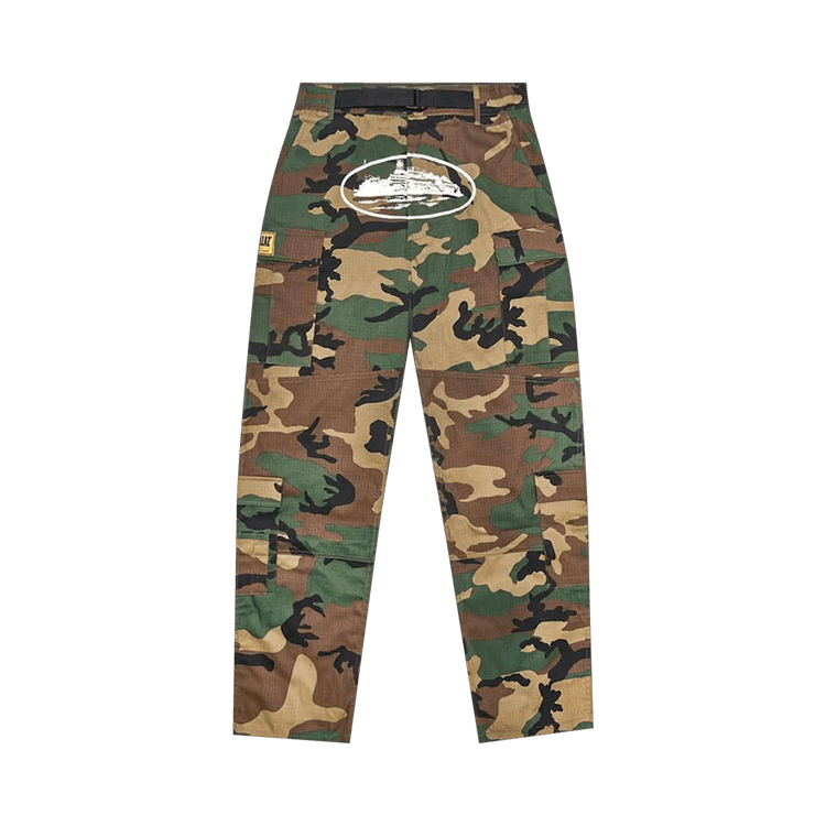 Corteiz Guerillaz* Cargos 'Woodland Camo' - Side Kicks