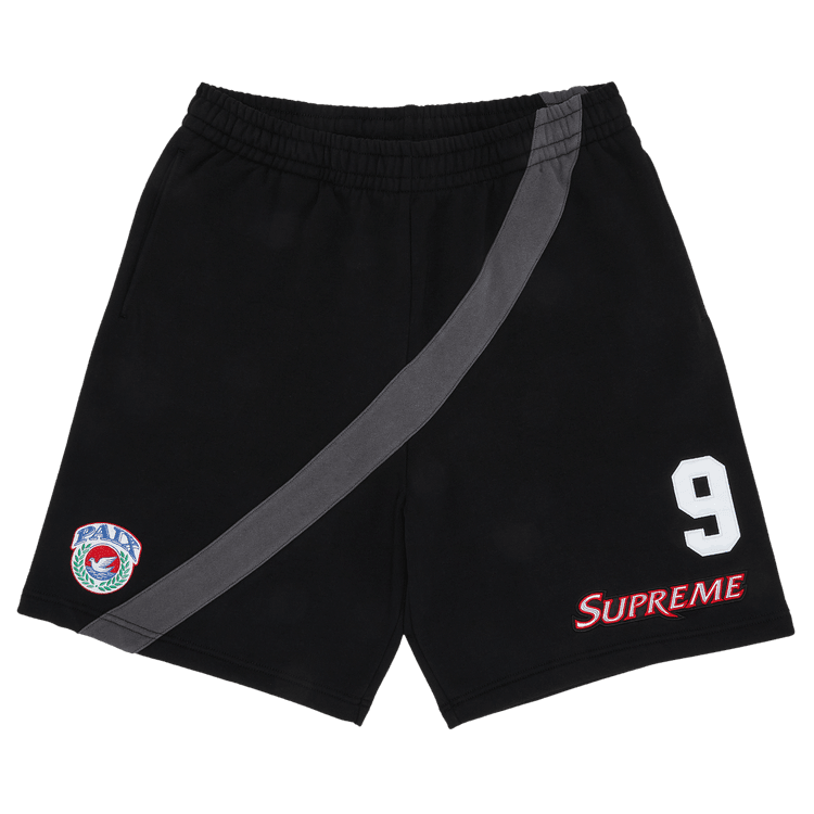 Supreme Equipé Sweatshort 'Black' - Side Kicks