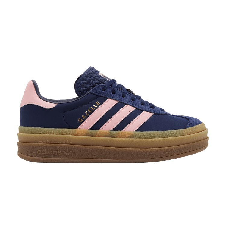 adidas Gazelle Bold Dark Blue Pink Spark (Women's)