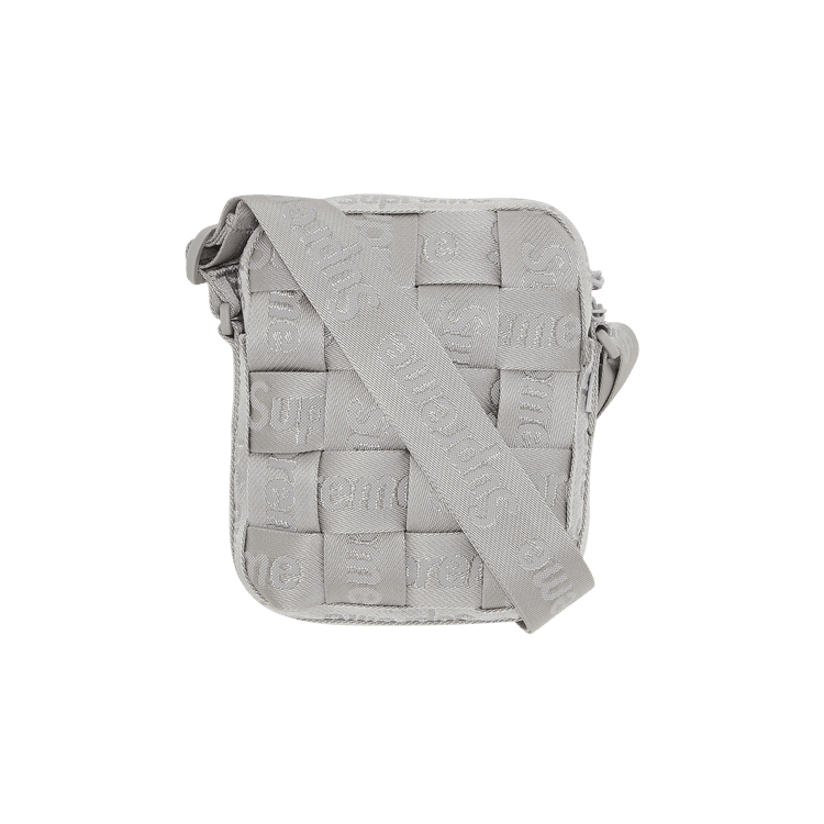 Supreme Woven Shoulder Bag 'Grey' - Side Kicks