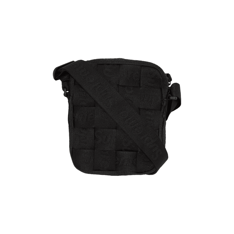 Supreme Woven Shoulder Bag 'Black' - Side Kicks