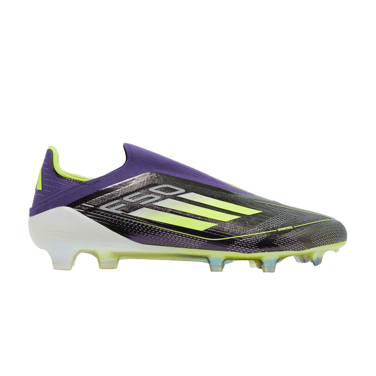 adidas Laceless F50 Elite Fast Reborn FG Purple Lucid Lemon