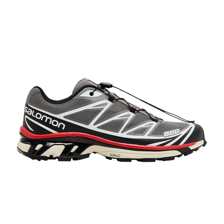 Salomon XT-6 Pewter Aurora Red