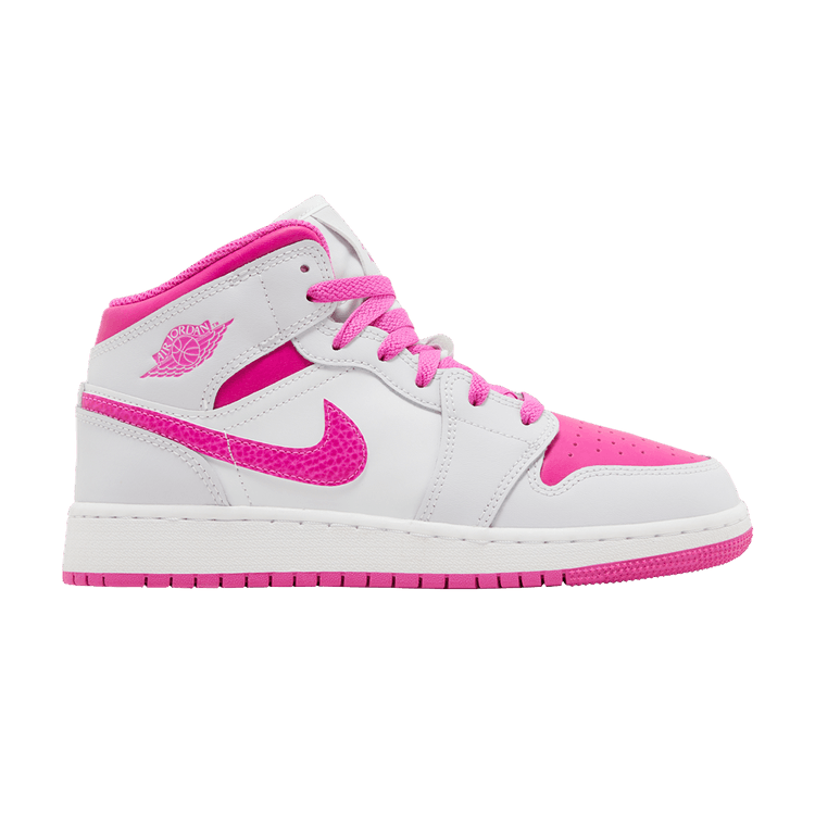 Jordan 1 Mid Fire Pink (GS)