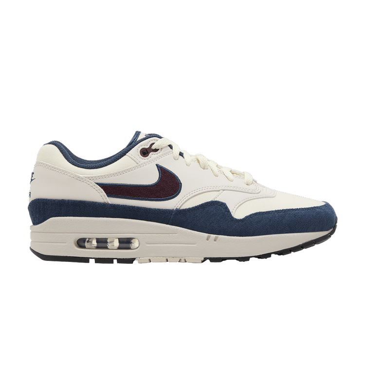 Nike Air Max 1 Coconut Milk Burgundy Crush Navy