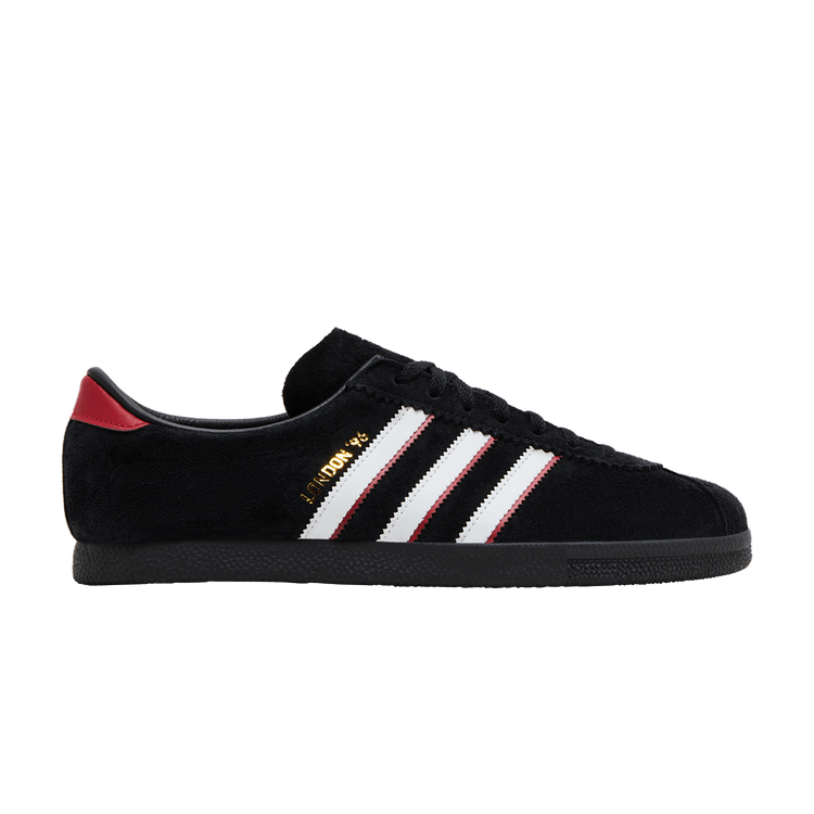 adidas London 96 Core Black Better Scarlet