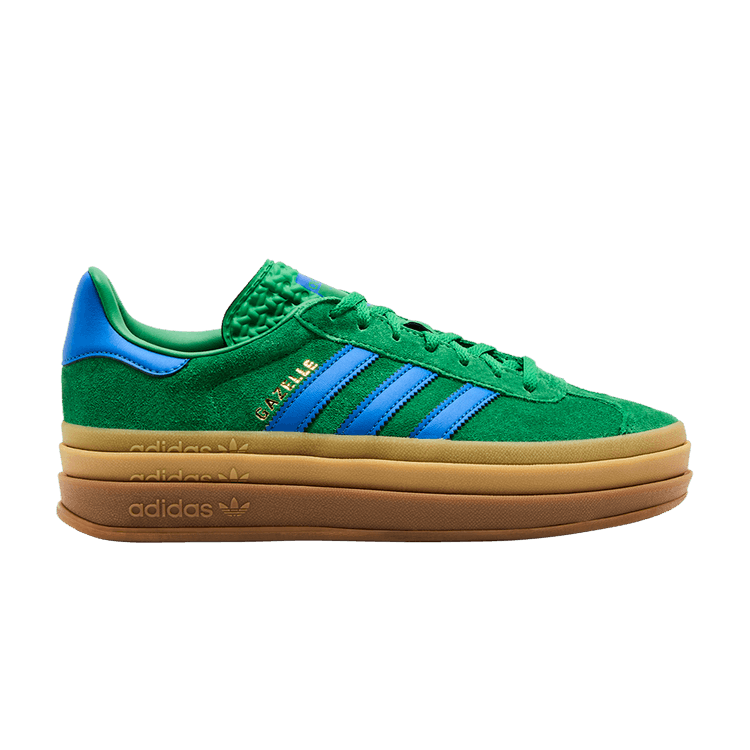 adidas Gazelle Bold Green Blue Gum (Women's)