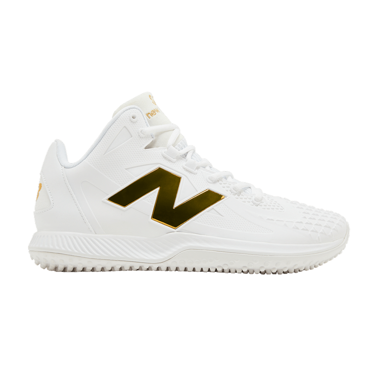 New Balance Ohtani 1 TF White Metallic Gold