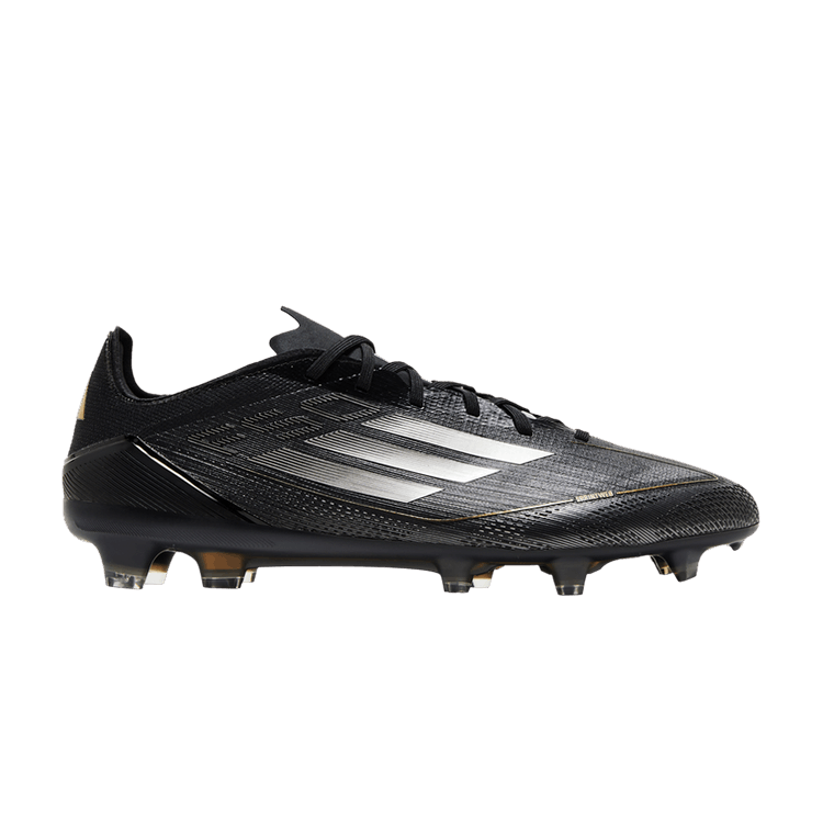 adidas F50 Pro FG Core Black Iron Metallic Gold Metallic