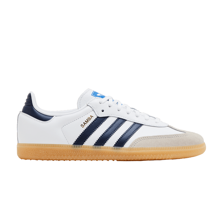 adidas Samba OG Cloud White Collegiate Navy Gum (GS)