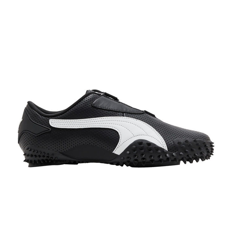 Puma Mostro Perforated Leather Black White