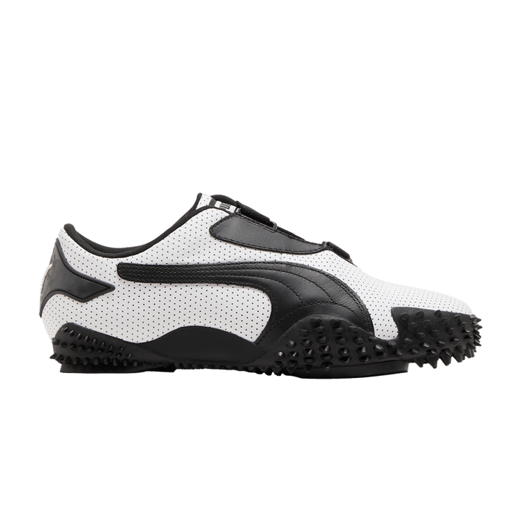 Puma Mostro Perforated Leather White Black