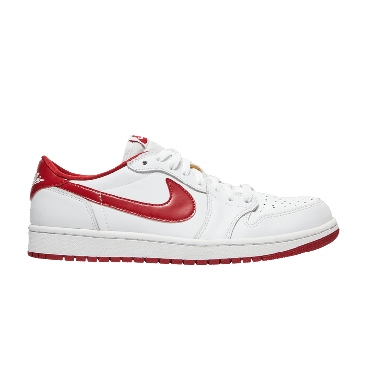 Jordan 1 Retro Low White Varsity Red