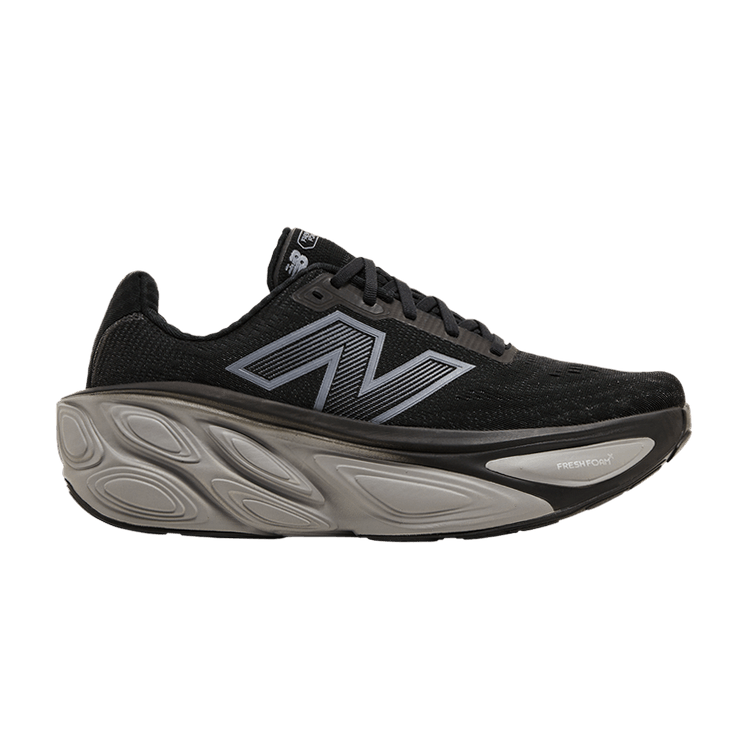 New Balance Fresh Foam X More v5 Black Linen Silver Metallic