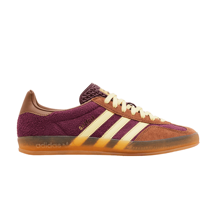 adidas Gazelle Indoor Maroon Almost Yellow