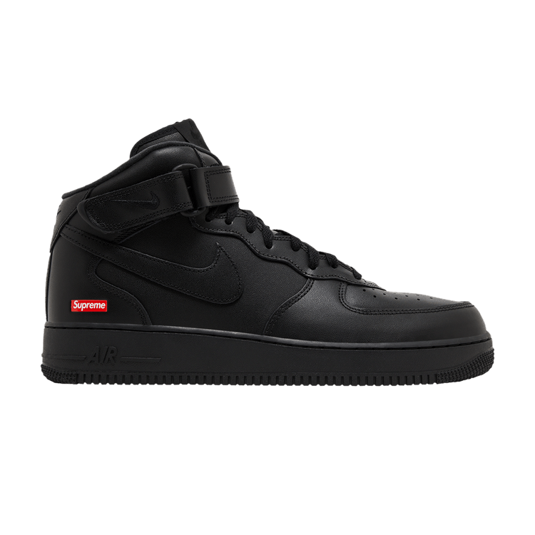 Nike Air Force 1 Mid Supreme Black