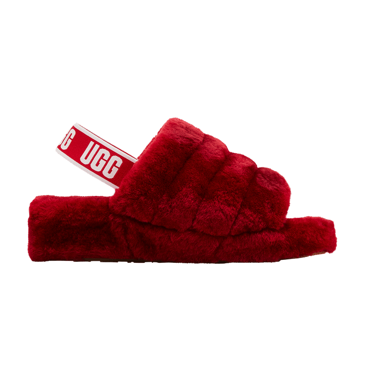 UGG Fluff Yeah Slide Ribbon Red (Women's)