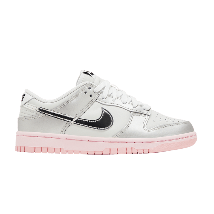 Nike Dunk Low LX Metallic Silver Pink Foam (Women's)