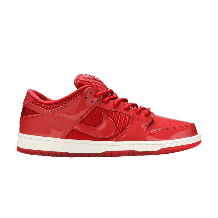 Nike SB Dunk Low Red Patent Leather