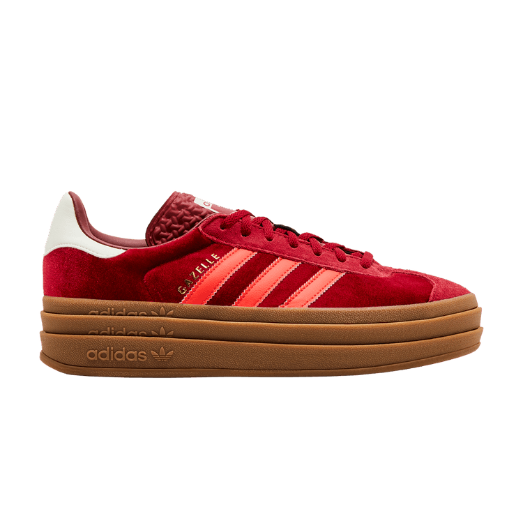 adidas Gazelle Bold Bright Red Velvet (Women's)