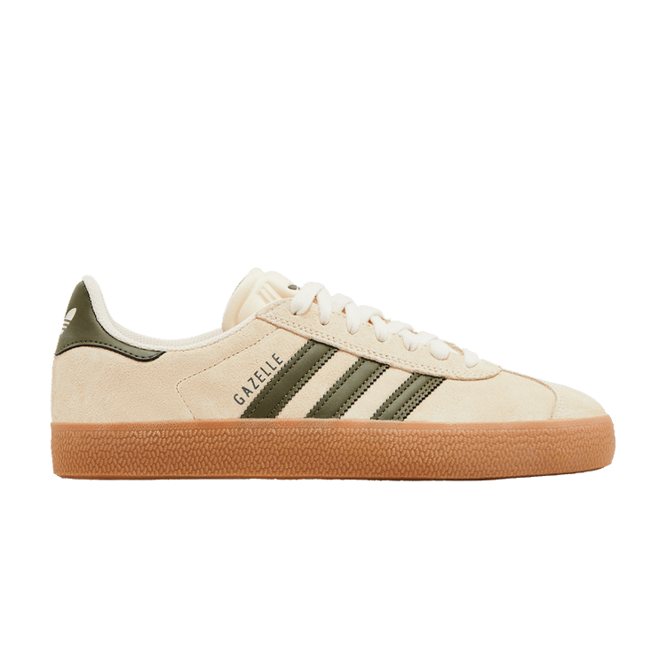 adidas Gazelle ADV Ecru Tint Focus Olive