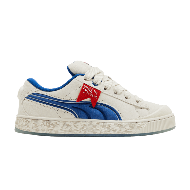 Puma Suede XL Ghostbusters Stay Puft Marshmallow