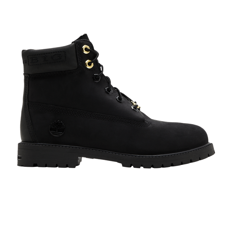 Timberland 6" Premium Boot The Notorious B.I.G. Black (GS)