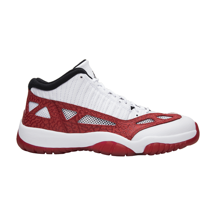 Jordan 11 Retro Low IE White Gym Red