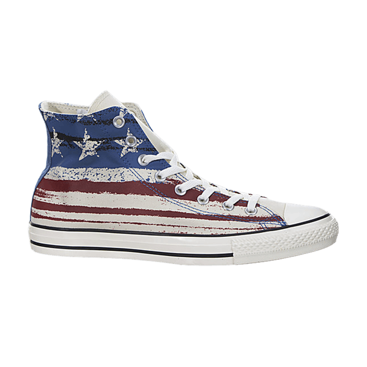 Converse Chuck Taylor Hi US Flag Chili Paste