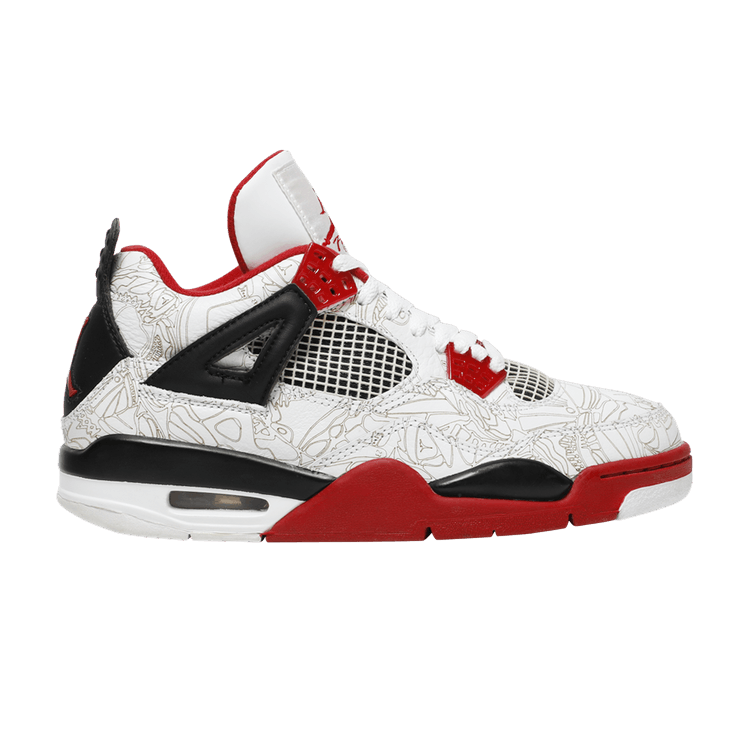 Jordan 4 Retro White Laser