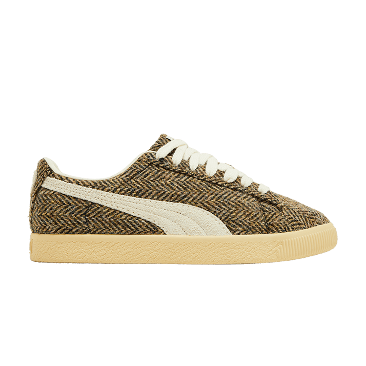 Puma Clyde Harris Tweed Chamomile Sugared Almond