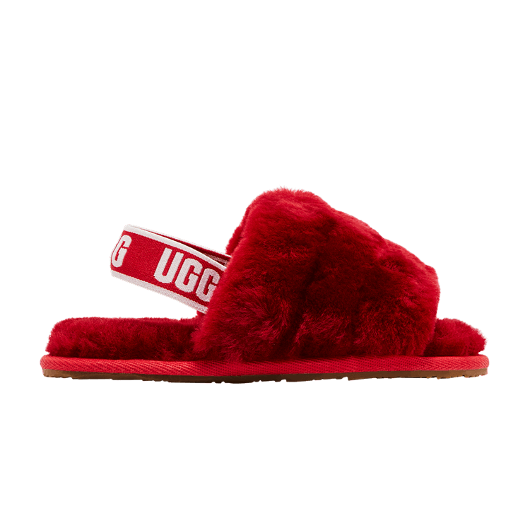 UGG Fluff Yeah Slide Ribbon Red (Toddler)