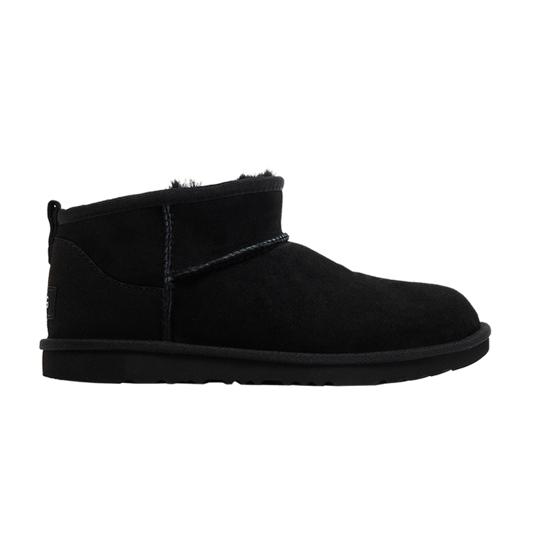 UGG Classic Ultra Mini Boot Black (Kids)