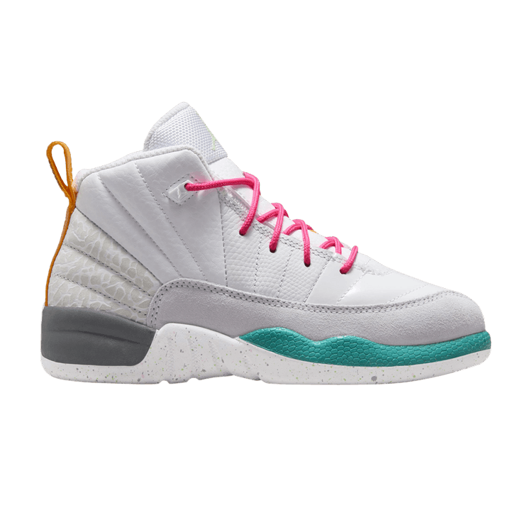 Jordan 12 Retro White Vapor Green (PS)