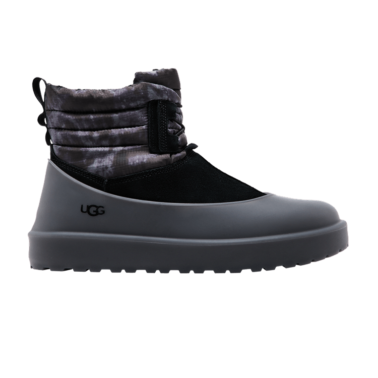 UGG Classic Mini Lace WEA Smokescreen Boot Black