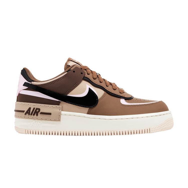 Nike Air Force 1 Low Shadow Light British Tan Pink Foam (Women's)